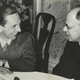 Joseph Goebbels y Louis P. Lochner (corresponsal de AP). Wisconsin Historical Society